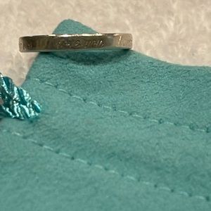 Tiffany & Co. “I Love You” stackable band.
